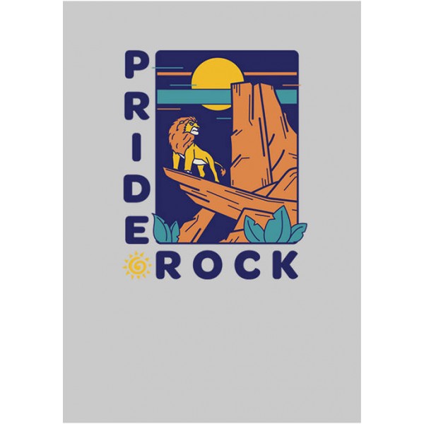 Disney® Lion King Pride Rock Badge Crew Fleece Graphic Sweatshirt
