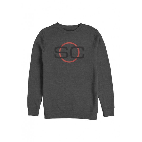 ESPN ESPN SportsCenter Circle Crew Graphic Fleece Sweatshirt