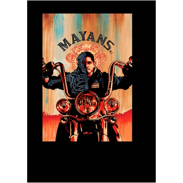 Fifth Sun™ Mayans Magellanes Poster Graphic Crew Fleece Sweatshirt