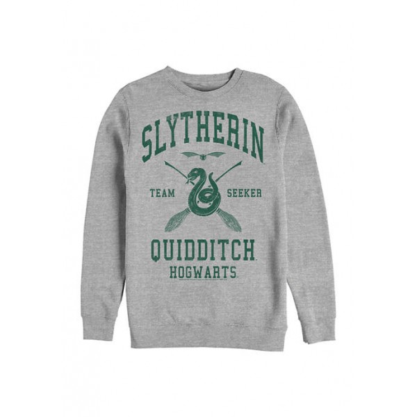 Harry Potter™ Harry Potter Slytherin Quidditch Seeker Crew Fleece Graphic Graphic Sweatshirt