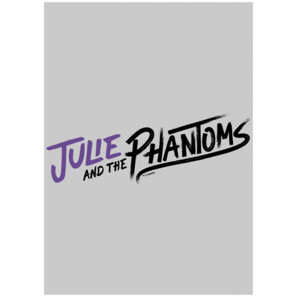 Julie and the Phantoms Curved Logo Crew Fleece Graphic Sweatshirt