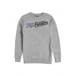 Julie and the Phantoms Curved Logo Crew Fleece Graphic Sweatshirt 