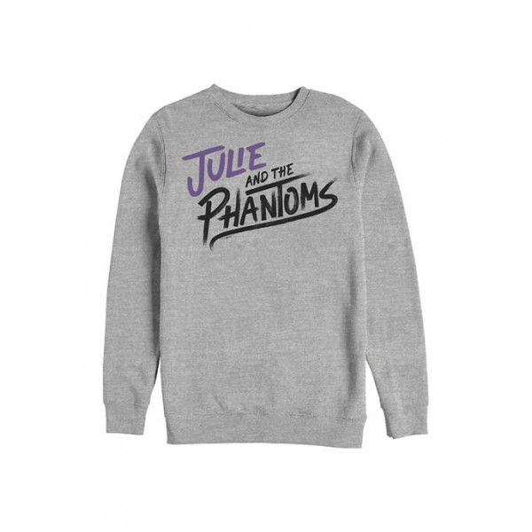 Julie and the Phantoms Stacked Logo Crew Fleece Graphic Sweatshirt