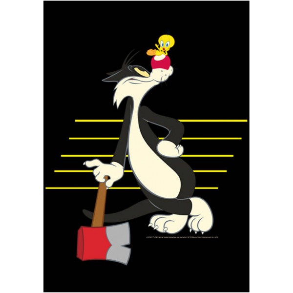 Looney Tunes™ Sylvester and Tweety Graphic Fleece Hoodie