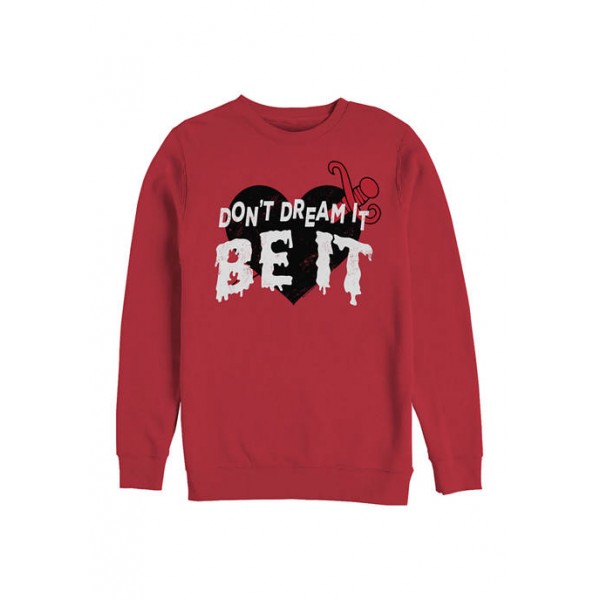 Rocky Horror Picture Show Rocky Horror Picture Show Don't Dream Be It Crew Fleece Graphic Sweatshirt