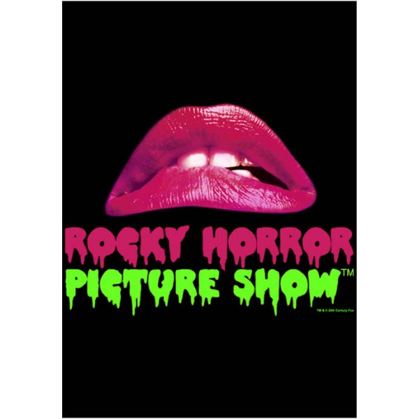 Rocky Horror Picture Show Rocky Horror Picture Show Lips and Logo Crew Fleece Graphic Sweatshirt