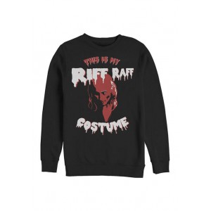Rocky Horror Picture Show Rocky Horror Picture Show This is My Riff Raff Costume Crew Fleece Graphic Sweatshirt 