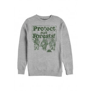 Star Wars® Star Wars Protect Our Forest Fleece Crew Sweater 