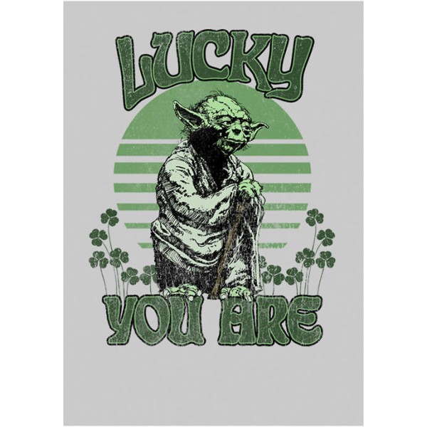 Star Wars® Star Wars™ Lucky Is Yoda Graphic Crew Fleece Sweatshirt