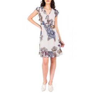 Standards and Practices Dion Printed Dress 