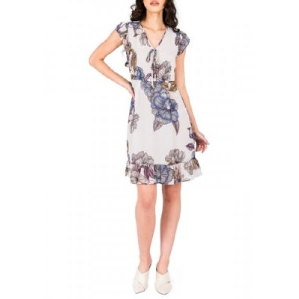 Standards and Practices Dion Printed Dress