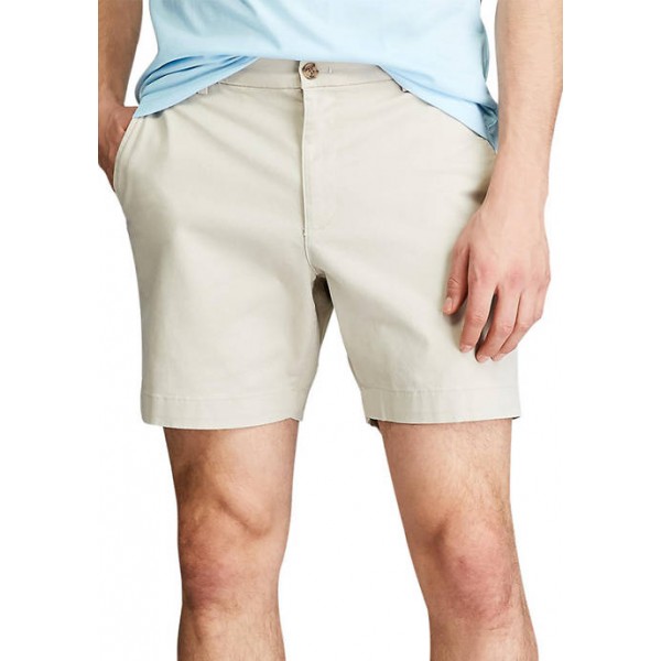 Chaps Coastland Stretch Twill Flat Front Shorts