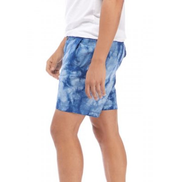 Crown & Ivy™ 6 Inch Tie Dye Deck Shorts