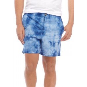 Crown & Ivy™ 6 Inch Tie Dye Deck Shorts 