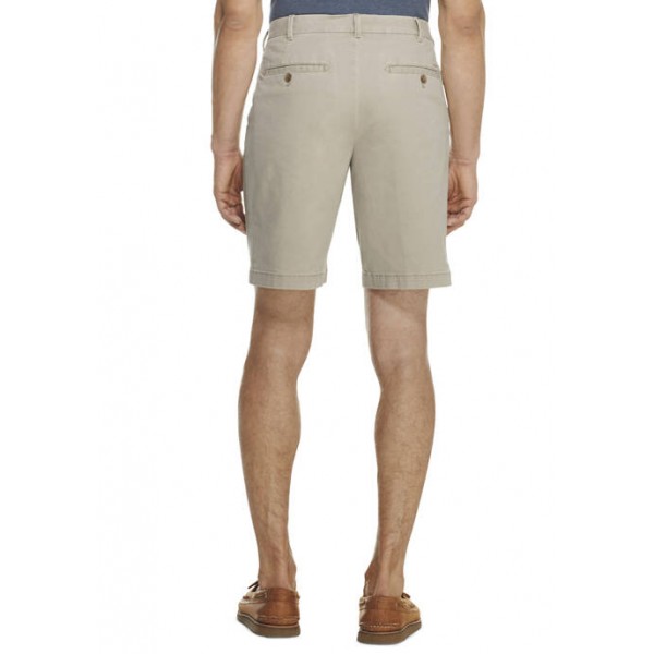 IZOD Saltwater Stretch Pleated Shorts