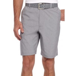 Pro Tour® Flat Front Printed Heather Shorts 