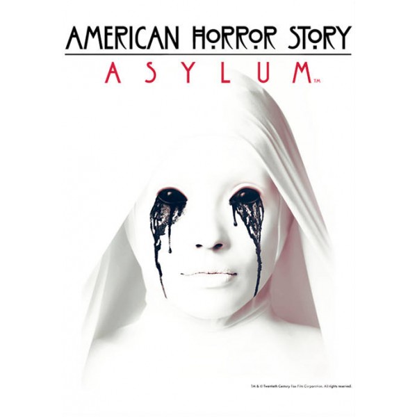American Horror Story American Horror Story White Asylum Short Sleeve Graphic T-Shirt