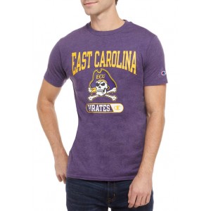 Champion® NCAA ECU Pirates Graphic Heathered T-Shirt 