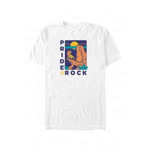 Disney® Lion King Pride Rock Badge Short Sleeve Graphic T-Shirt 