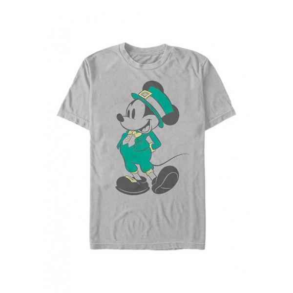Disney® Mickey Classic Leprechaun Mickey Graphic Short Sleeve T-Shirt