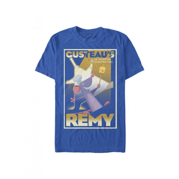 Disney® Pixar™ Ratatouille Gusteaus La Remy Poster Short Sleeve Graphic T-Shirt