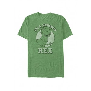 Disney® Pixar™ Toy Story I'm A Nervous Rex Dinosaur Short Sleeve Graphic T-Shirt 