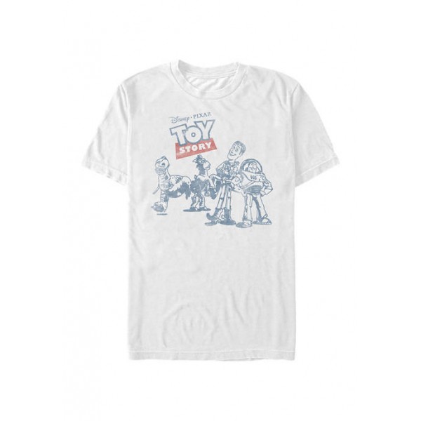 Disney® Pixar™ Toy Story Vintage Comic Short Sleeve Graphic T-Shirt