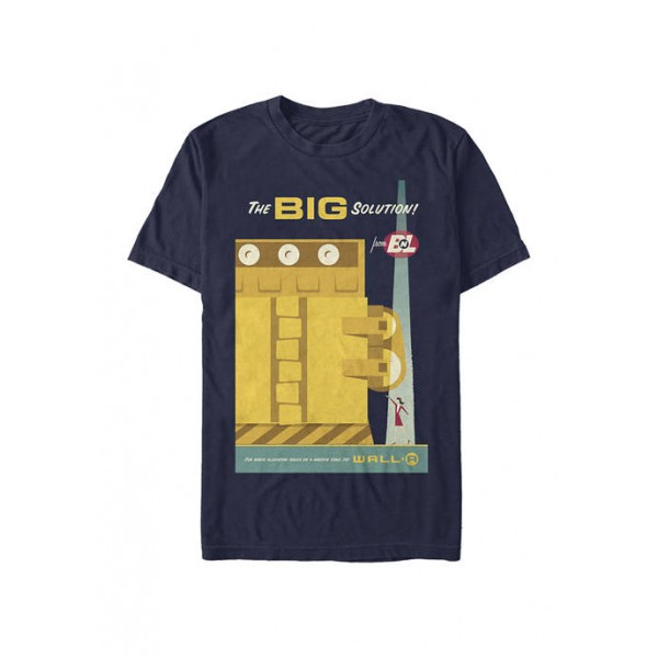 Disney® Pixar™ Wall-E Big Solution Poster Short Sleeve Graphic T-Shirt