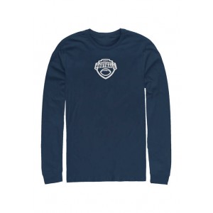 ESPN ESPN FF One Color Long Sleeve Crew Graphic T-Shirt 
