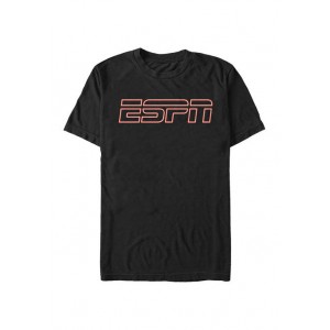 ESPN ESPN Neon Logo Short Sleeve Graphic T-Shirt 
