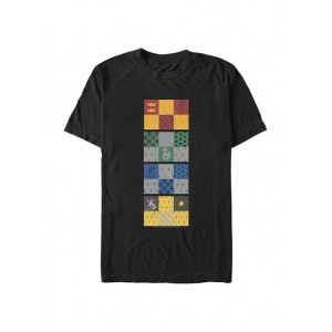 Harry Potter™ Harry Potter 4 Houses Checker Flags Graphic T-Shirt 