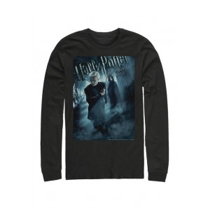 Harry Potter™ Harry Potter Draco & Snape Poster Long Sleeve Graphic Crew T-Shirt