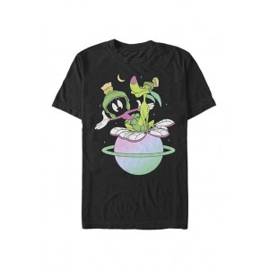 Looney Tunes™ Marvin Planet Short Sleeve Graphic T-Shirt 