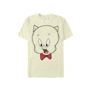 Looney Tunes™ Porky Pig Face Graphic Short Sleeve T-Shirt