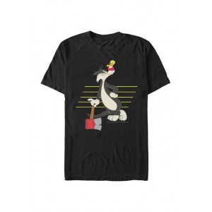 Looney Tunes™ Sylvester and Tweety Graphic Short Sleeve T-Shirt 