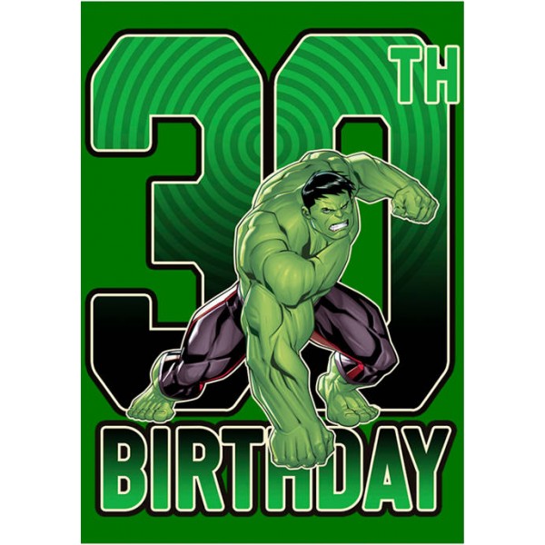 Marvel™ Marvel Hulk 30th Birthday Graphic Short Sleeve T-Shirt