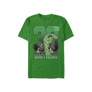 Marvel™ Marvel Hulk 30th Birthday Graphic Short Sleeve T-Shirt 