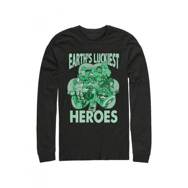 Marvel™ Marvel™ Luck of the Hero Graphic Long Sleeve T-Shirt