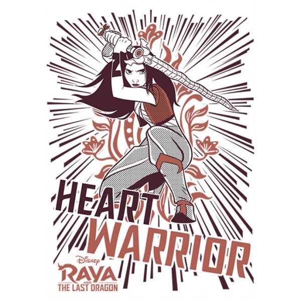 Raya and the Last Dragon Raya Heart Line Graphic T-Shirt