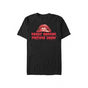 Rocky Horror Picture Show Rocky Horror Picture Show Lips and Logo Short Sleeve Graphic T-Shirt 