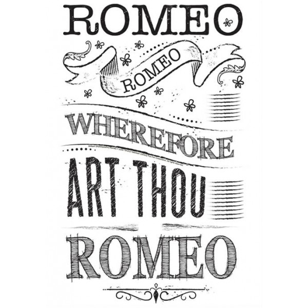 Romeo & Juliet Romeo & Juliet Where Art Thou Short Sleeve Graphic T-Shirt