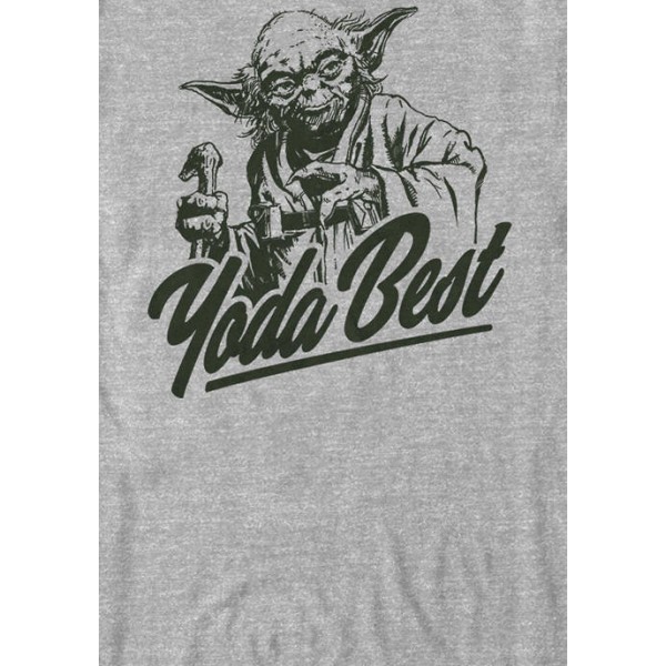 Star Wars® Yoda Best Outline Portrait Short Sleeve T-Shirt