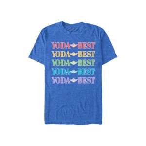 Star Wars® Yoda Best Rainbow Graphic T-Shirt 