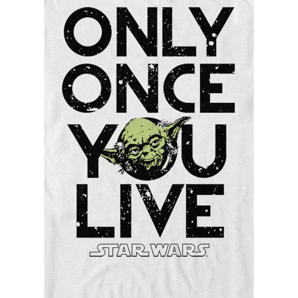 Star Wars® Yoda Lives Once Short-Sleeve T-Shirt