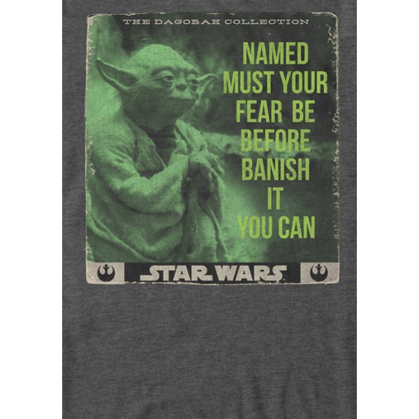 Star Wars® Yoda Name Your Fears Short Sleeve Graphic T-Shirt