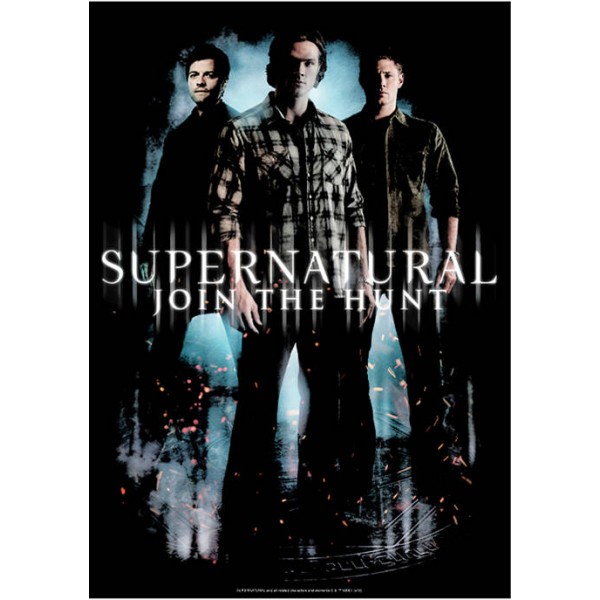 Supernatural Trio Poster Graphic Short Sleeve T-Shirt