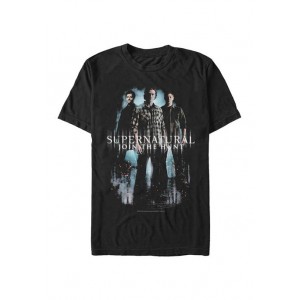 Supernatural Trio Poster Graphic Short Sleeve T-Shirt 