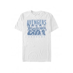The Avengers Endgame Ornate Suited Up Group Shot Short Sleeve T-Shirt 