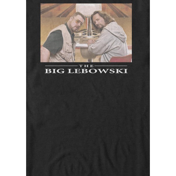 The Big Lebowski Bowling Alley Pose Short Sleeve T-Shirt