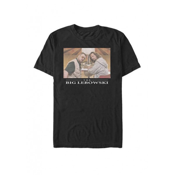 The Big Lebowski Bowling Alley Pose Short Sleeve T-Shirt